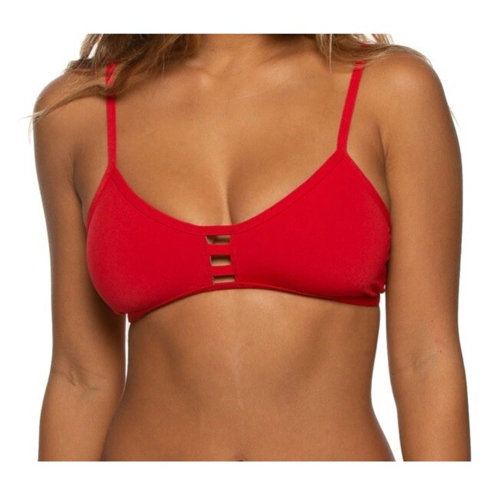 Jolyn Bikini Top Tomcat Lifeguard Red XS New‎ With Tags